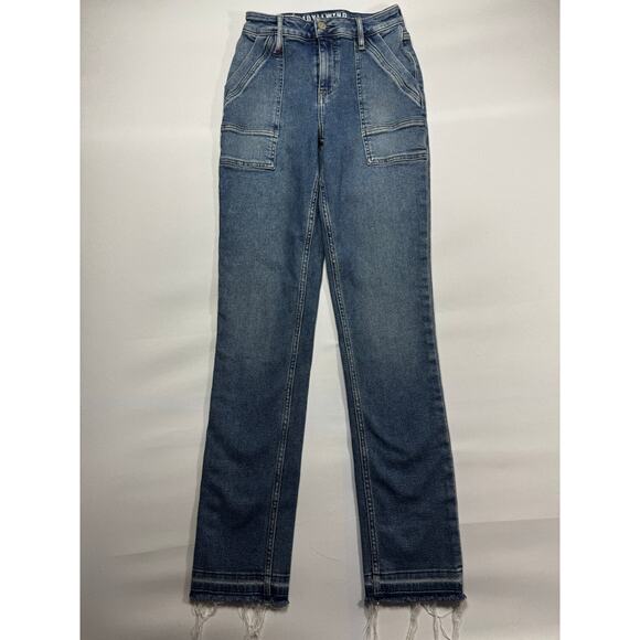 Idyllwind by M. Lambert Women's Patch Pocket Slim Straight Jeans - 0/32 (22x31) - Picture 1 of 5